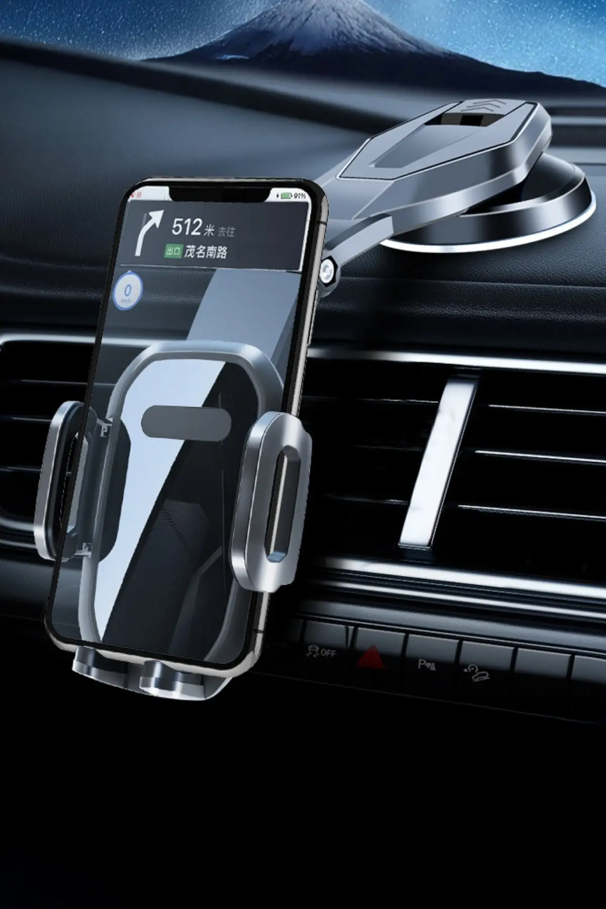 Araç İçi Göğsü Masaüstü Vantuzlu Ayarlanabilir Telefon Tutucu Tutacağı L-613F Araç İçi Göğsü Masaüstü Vantuzlu Ayarlanabilir Telefon Tutucu Tutacağı L-613F