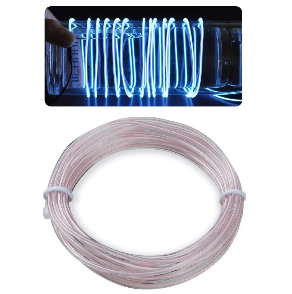 Araç İçi Torpido Şerit Ledi Renkli İp Neon Led 2 Metre Beyaz Araç İçi Torpido Şerit Ledi Renkli İp Neon Led 2 Metre Beyaz