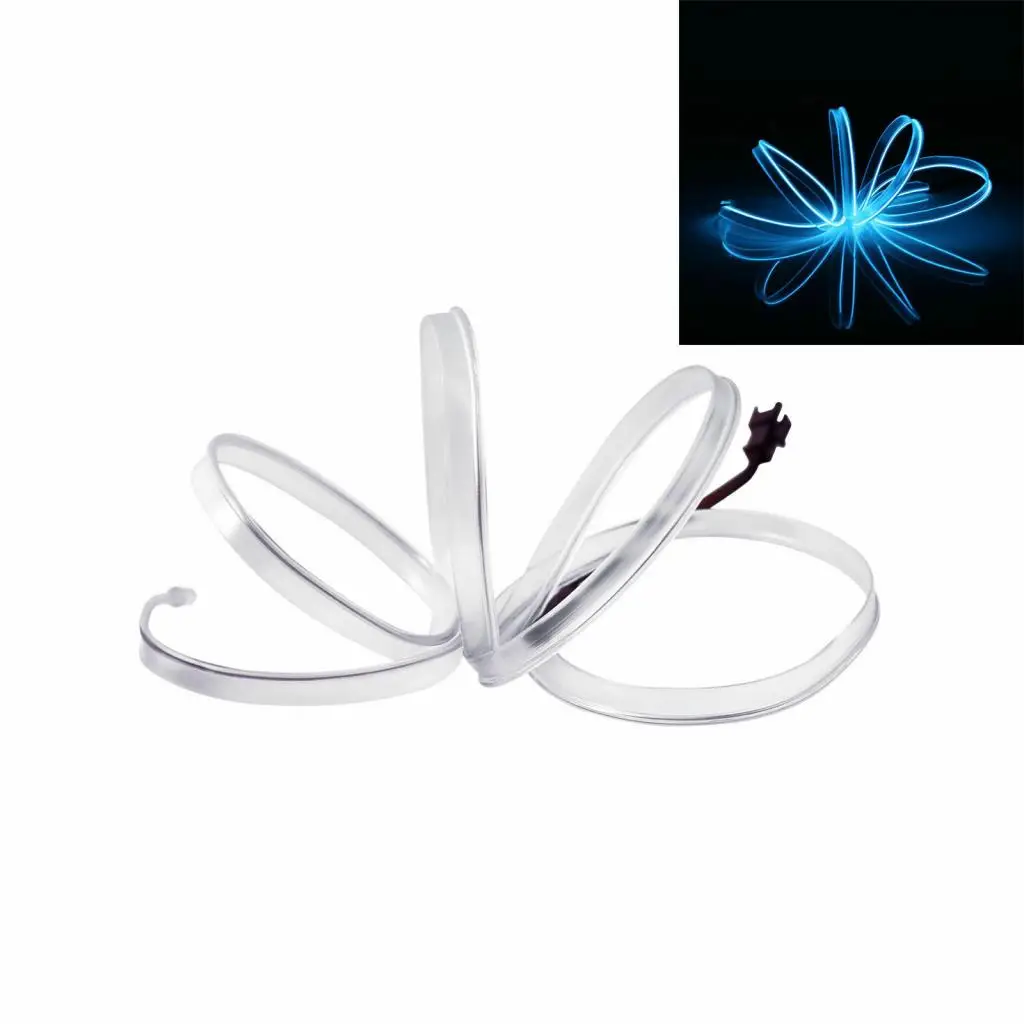 Araç İçi Torpido Şerit Ledi Renkli İp Neon Led 5 Metre Buz Mavi Mavi Açık Araç İçi Torpido Şerit Ledi Renkli İp Neon Led 5 Metre Buz Mavi Mavi Açık