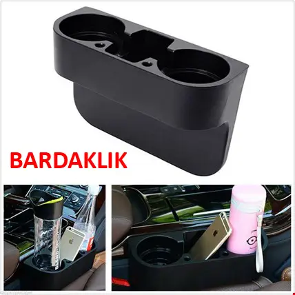 Araç İçin Koltuk Yanı Arası Bardak Bardaklık Tutucu Plastik Araç İçin Koltuk Yanı Arası Bardak Bardaklık Tutucu Plastik