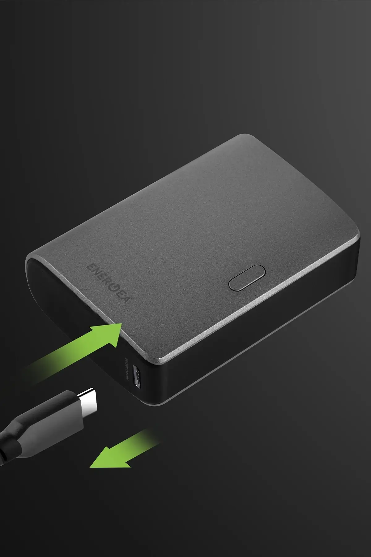 Energea ComPac 35 10.000 mAh 35W Type-C Çıkışlı 22.5W USB Çıkışlı PD Hızlı Şarj Powerbank Energea ComPac 35 10.000 mAh 35W Type-C Çıkışlı 22.5W USB Çıkışlı PD Hızlı Şarj Powerbank