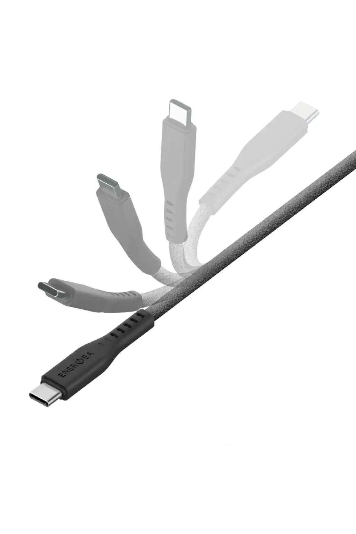 Energea Flow 3M 240W Type-C to Type-C PD Hızlı Şarj Kablosu Energea Flow 3M 240W Type-C to Type-C PD Hızlı Şarj Kablosu