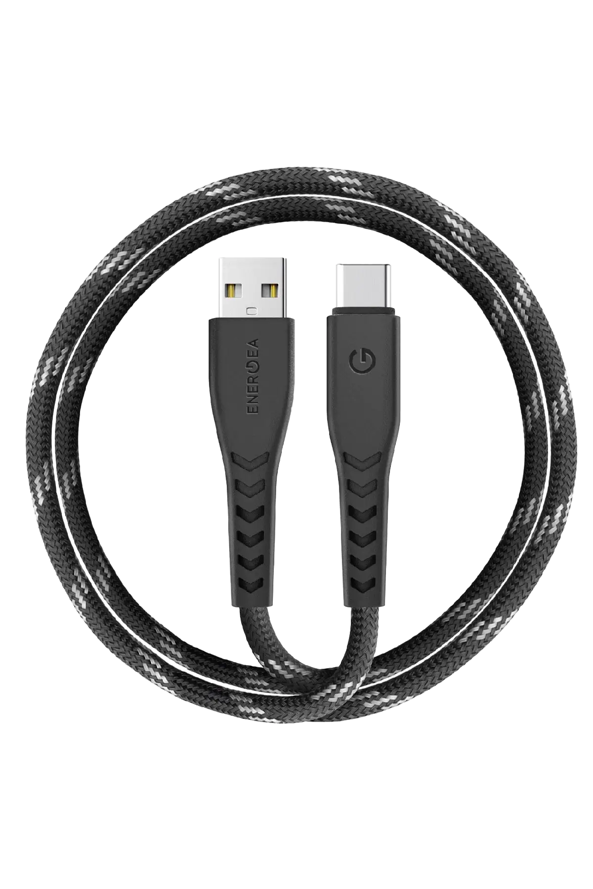 Energea NyloFlex USB 2.0 1.5M 5A USB to Type-C Hızlı Şarj Kablosu Energea NyloFlex USB 2.0 1.5M 5A USB to Type-C Hızlı Şarj Kablosu