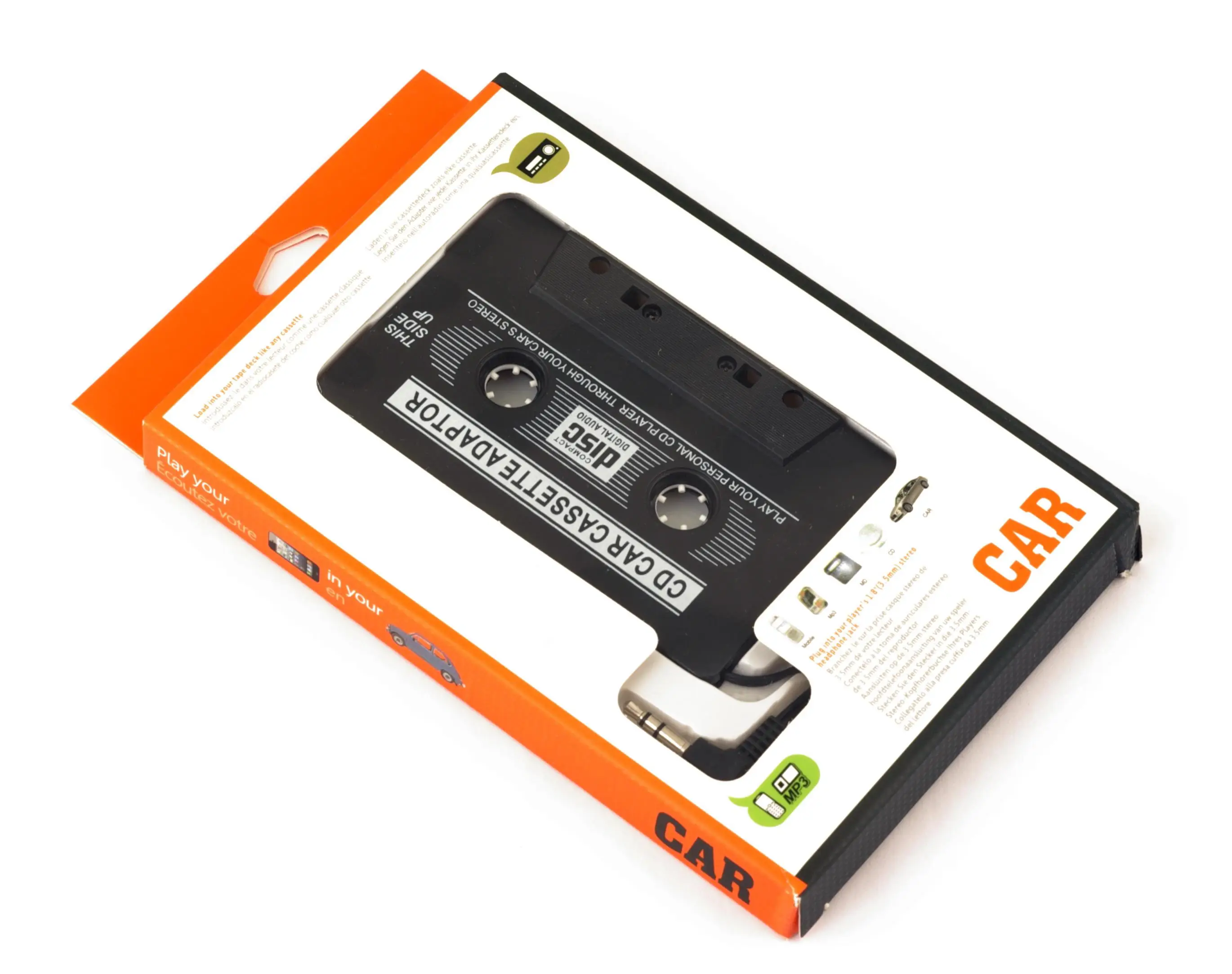 Kablolu Araç Oto Teyp Kaset Adaptörü Mp3 Mp4 Cd Çalar Aux Player Kablolu Araç Oto Teyp Kaset Adaptörü Mp3 Mp4 Cd Çalar Aux Player