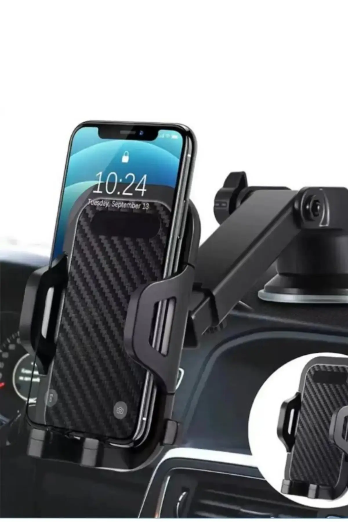 Araç Oto İçi 2in1 Uzayan Vantuzlu ve Havalandırma Telefon Tutucu Tutacağı SH3100 Araç Oto İçi 2in1 Uzayan Vantuzlu ve Havalandırma Telefon Tutucu Tutacağı SH3100