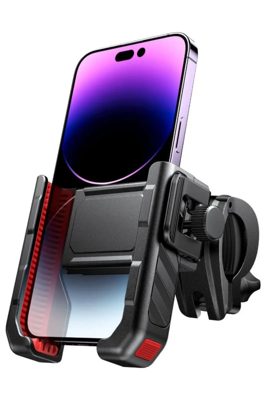 Motorsiklet Bisiklet Atv Kıskaçlı 4-7.7inç Telefon Tutucu Tutacağı JR-ZS266 Motorsiklet Bisiklet Atv Kıskaçlı 4-7.7inç Telefon Tutucu Tutacağı JR-ZS266