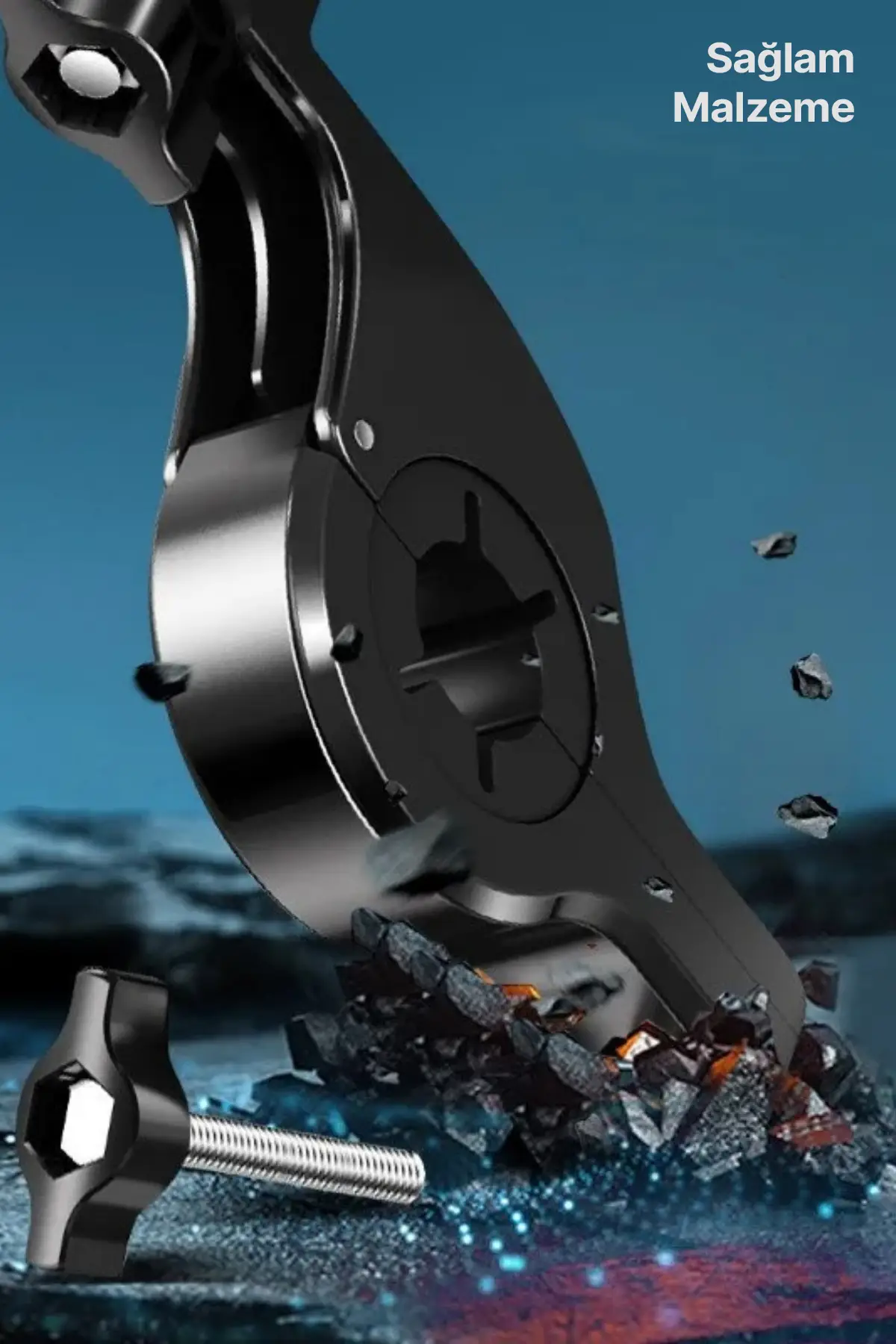Motorsiklet Bisiklet Atv Scooter Kıskaçlı Telefon Tutucu Tutacağı C018 Motorsiklet Bisiklet Atv Scooter Kıskaçlı Telefon Tutucu Tutacağı C018