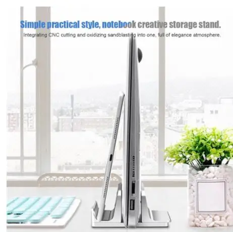 Nuoxi BH-201 Dikey Notebok Macbook Metal Ayarlanabilir Arc Stand Nuoxi BH-201 Dikey Notebok Macbook Metal Ayarlanabilir Arc Stand