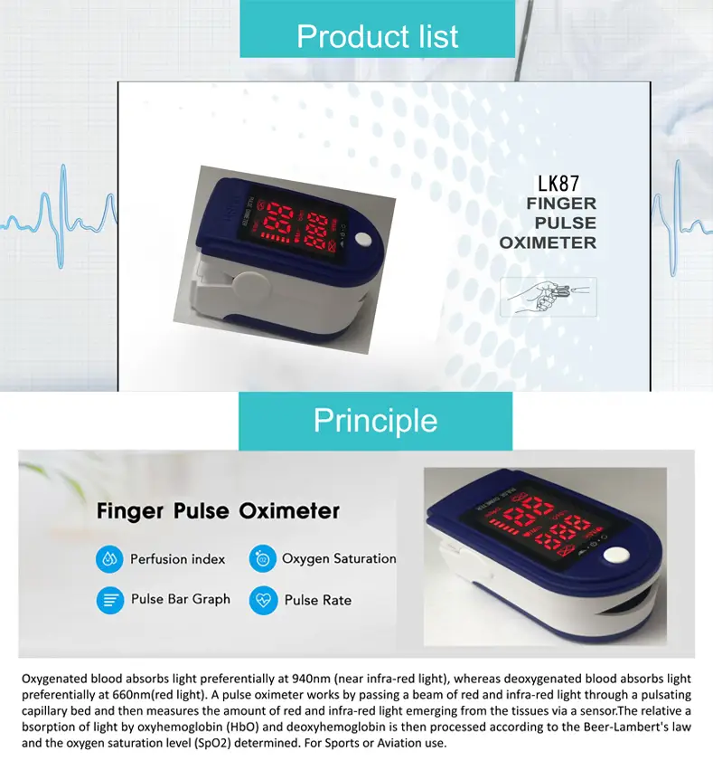 Oksimetre Oximetre Parmaktan Oksijen Ölçer Oksimetre Oximetre Parmaktan Oksijen Ölçer