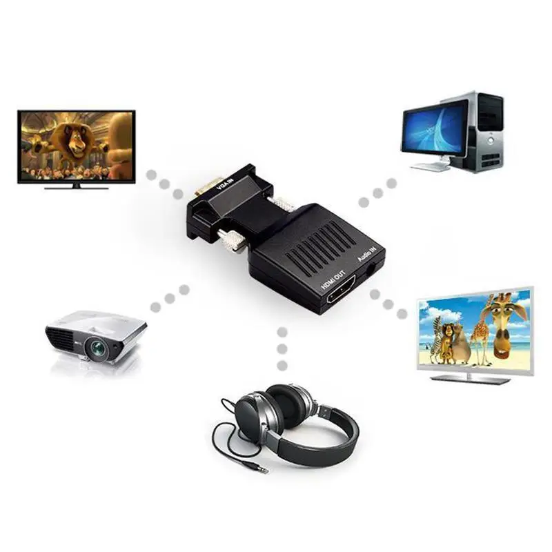 Onten OTN-7508 Vga to Hdmi Dönüştürücü Adaptör Onten OTN-7508 Vga to Hdmi Dönüştürücü Adaptör