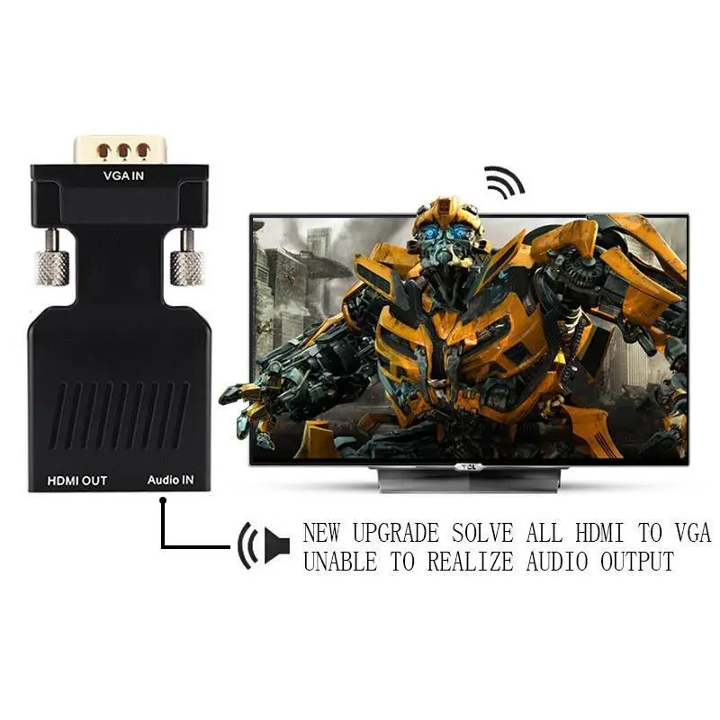 Onten OTN-7508 Vga to Hdmi Dönüştürücü Adaptör Onten OTN-7508 Vga to Hdmi Dönüştürücü Adaptör