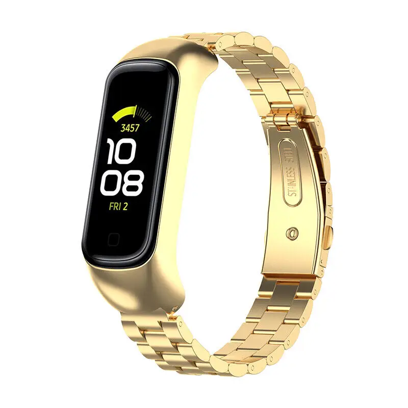 Samsung Galaxy Fit 2 R220 Uyumlu Çelik Steel Kordon Kayış Samsung Galaxy Fit 2 R220 Uyumlu Çelik Steel Kordon Kayış