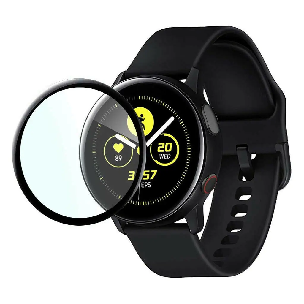 Samsung Galaxy Watch Active Sm-500 3D Cam Ekran Koruyucu Filmi Samsung Galaxy Watch Active Sm-500 3D Cam Ekran Koruyucu Filmi
