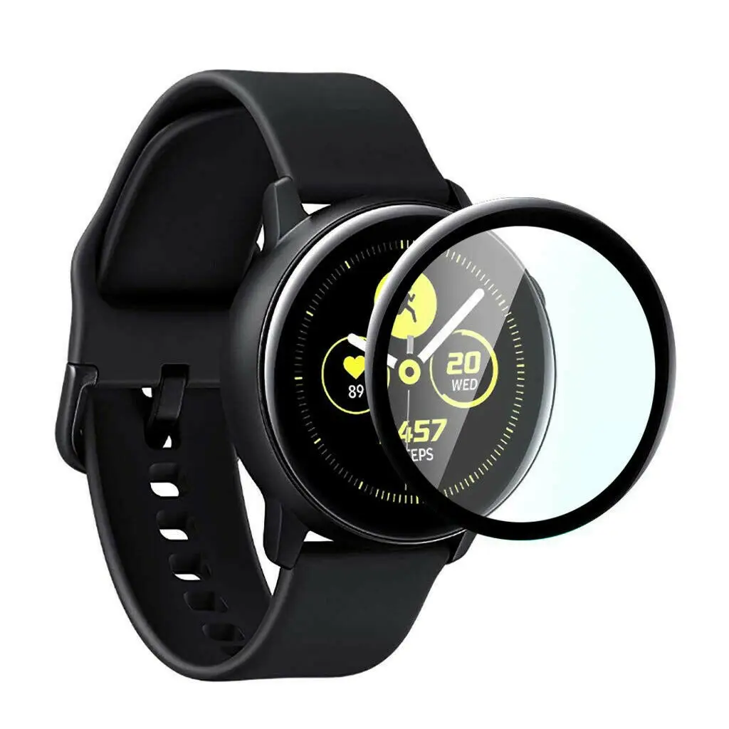 Samsung Galaxy Watch Active Sm-500 3D Cam Ekran Koruyucu Filmi Samsung Galaxy Watch Active Sm-500 3D Cam Ekran Koruyucu Filmi