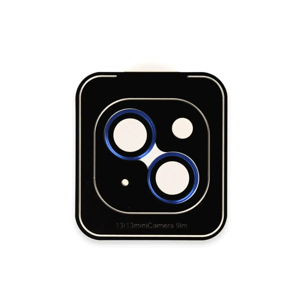 URR iPhone 13 Titanium Alloy Kamera Lens Koruyucu Lacivert URR iPhone 13 Titanium Alloy Kamera Lens Koruyucu Lacivert