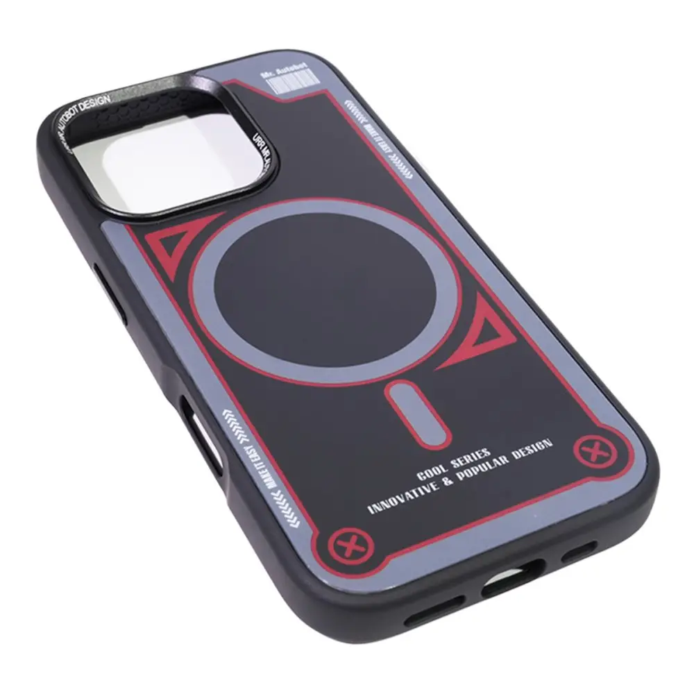 URR iPhone 15 Pro Max Cool Series Matte Pure PC Magsafe Kapak - Siyah URR iPhone 15 Pro Max Cool Series Matte Pure PC Magsafe Kapak - Siyah