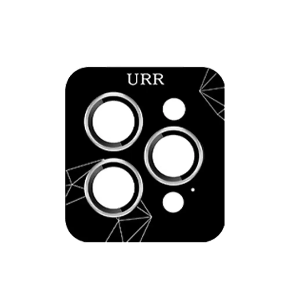 URR iPhone 16 Pro 3D PVD Dioxide Kamera Lens Koruyucu Gümüş URR iPhone 16 Pro 3D PVD Dioxide Kamera Lens Koruyucu Gümüş