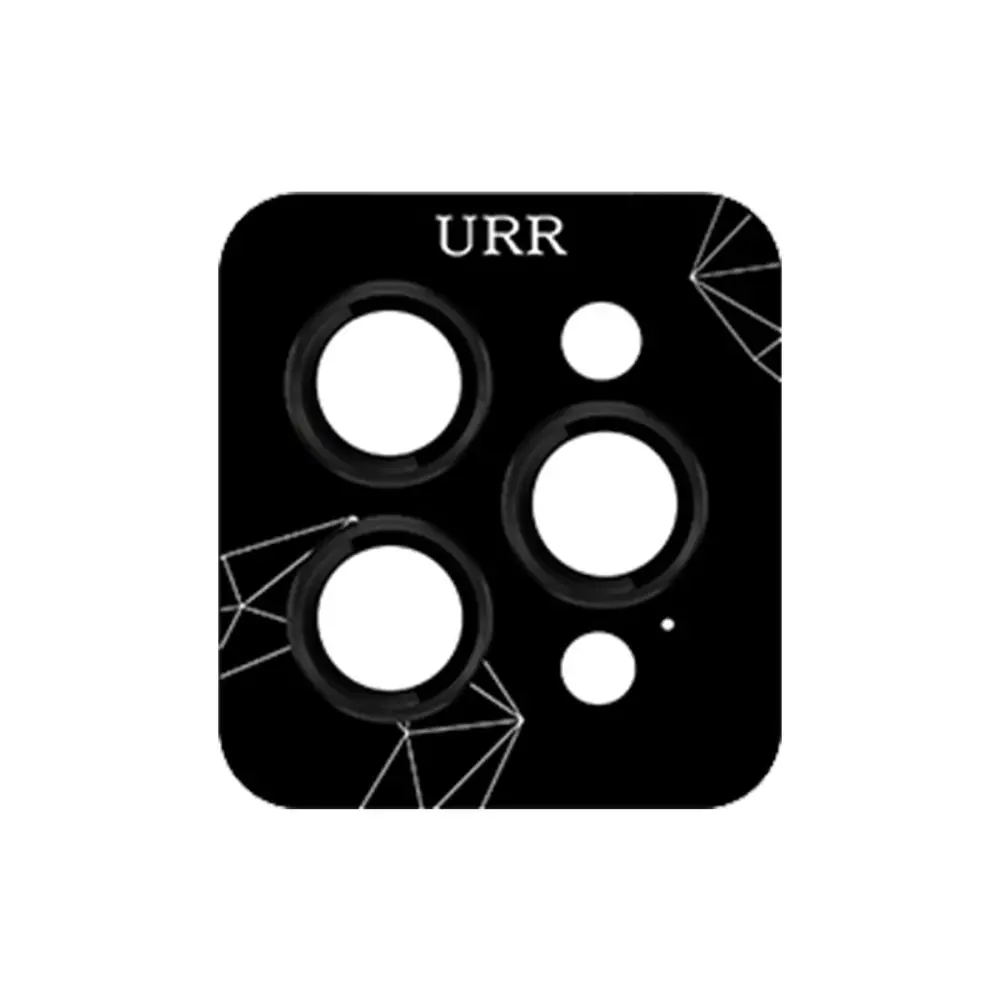 URR iPhone 16 Pro Fan Series AR Kamera Lens Koruyucu Siyah URR iPhone 16 Pro Fan Series AR Kamera Lens Koruyucu Siyah
